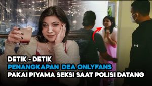 Video: Detik-detik Dea Onlyfans Ditangkap Polisi, Kenakan Piama Seksi saat Diperiksa