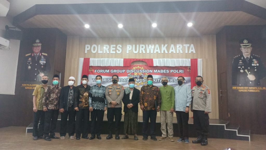 Cegah Paham Radikalisme dan Terorisme, Humas Polri Gelar FGD di Purwakarta