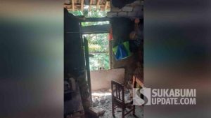 Satu Rumah Warga di Tegalbuleud Sukabumi Rusak Akibat Gempa