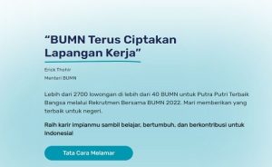 BUMN Buka Lowongan Berikut Cara Melamarnya