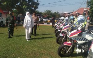 Apel Pasukan Operasi Ketupat Lodaya 2022 di Purwakarta, Ambu Anne Bilang Begini