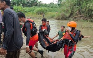 Basarnas Nias Temukan Balita yang Hanyut di Sungai Nalawo, Kondisinya Meninggal Dunia