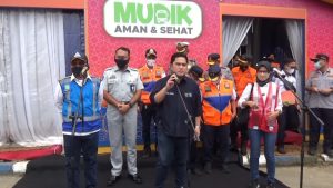 Berkunjung Ke Pos Pam Cikopo, Erick Thohir Sampaikan Ini