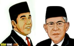 Presiden Jokowi Sholat Id di Gedung Agung, Wapres Ma’ruf Amin di Istiqlal