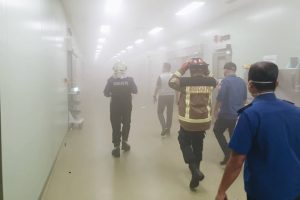 Kebakaran RSUD Bandung Kiwari, Sumber Api Diduga Karena Arus Pendek Listrik