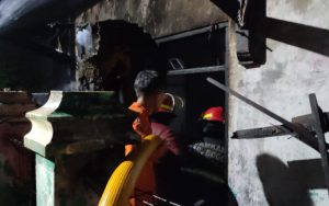 Si Jago Merah Ngamuk di Bogor, Sebuah Rumah Hangus Terbakar