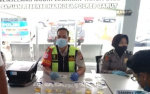 Polres Garut Dalami Sopir Angkutan Umum yang Positif Narkoba Usai Jalani Tes Urin di Terminal Guntur