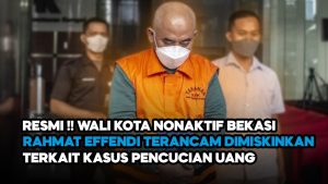 Video: Wali Kota Nonaktif Bekasi Rahmat Effendi Jadi Tersangka Kasus Pencucian Uang