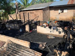 Lagi Tidurkan Anak, Rumah di Serdang Bedagai Hangus Terbakar