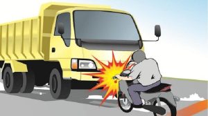 Nekat Lawan Arah, Seorang Pengendara Motor di Bogor Tewas Akibat Tabrak Truk