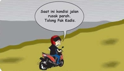 Prihatin Puluhan Tahun Jalan Desanya Rusak, Warga Tasikmalaya Patungan Beli Semen