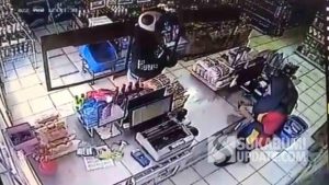 Kawanan Maling Gasak Motor Pegawai Minimarket di Surade Sukabumi