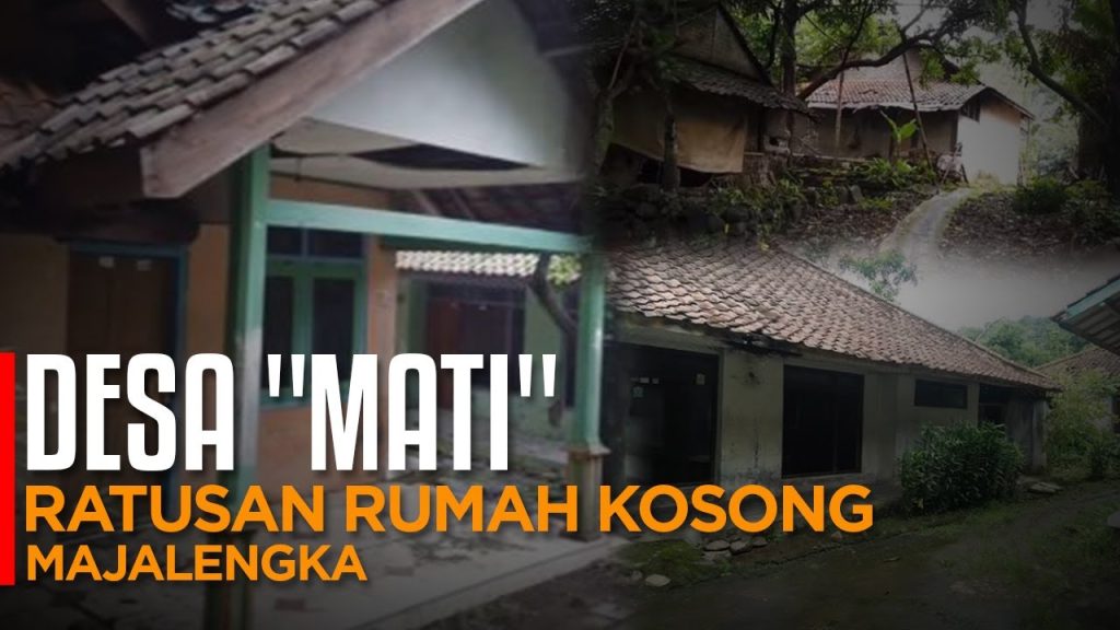 Ada ‘Desa Mati’ di Kabupaten Majalengka, Ratusan Rumah Milik Warga Terbengkalai