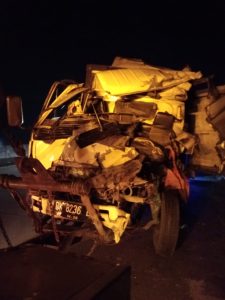Menumpang Truk, Perempuan Asal Batubara Tewas Kecelakaan di Tol Serdang Bedagai