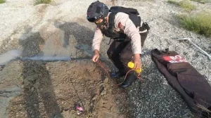Geger! Benda Mencurigakan Dibungkus Plastik Hitam Kagetkan Warga Antapani, Polisi : Bukan Bom