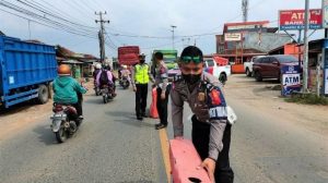 H+3 Lalu Lintas di Kota Bandung Terpantau Lenglang