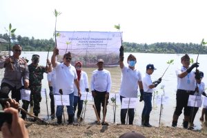 Tanam 2061 Pohon Mangrove, Bank BJB Dukung Indonesia Tanpa Pencucian Uang dan Pendanaan Teroris