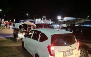 Arus Balik Mudik di Cianjur Padat Malam Hari