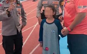 Duh! Bocah 9 Tahun Terlantar saat Nonton Forprov di Lapdek Sukabumi, Begini Ceritanya