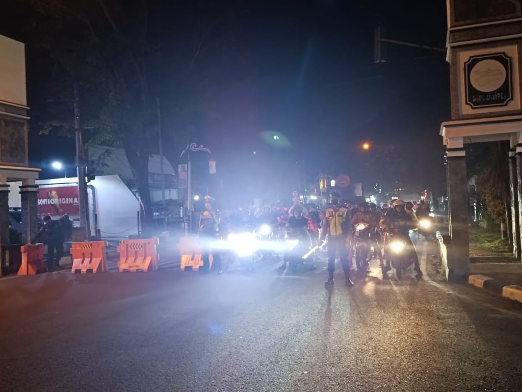 Antisipasi Takbiran Keliling, Polres Purwakarta Lakukan Rekayasa Lalin