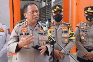 Pantau GT Palimanan, Kapolda Jabar Pastikan Arus Balik Berjalan Lancar