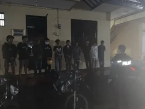 Sepuluh Remaja Diamankan Tim Maung Galunggung Saat Balapan Liar