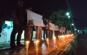 Puluhan Jurnalis Cirebon Gelar Aksi Solidaritas untuk Reporter Wanita Aljazeera, Shireen Abu Aqla