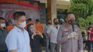 Beraksi Saat Idul Fitri, Empat Kurir Narkoba Diciduk Polresta Bandung