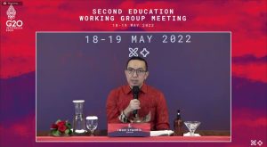 Pimpin Pertemuan Kedua EdWG G20, Kemendikbudristek Satukan Suara Untuk Pulihkan Pendidikan