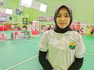 Ini Sosok Ati Rospitasari, Wasit Bulutangkis Berlisensi Provinsi asal Kabupaten Purwakarta