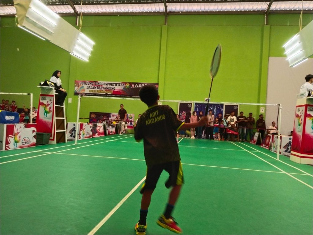 KONI Apresiasi Turnamen Badminton Kapolres Purwakarta Cup 2022