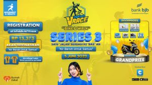 Serentak se-Indonesia, bank bjb Gelar DigiCash VRace Bike & Walk Series 3