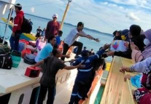 434 Penumpang Dikagetkan Suara Ledakan, Tiba-tiba Kapal Kandas