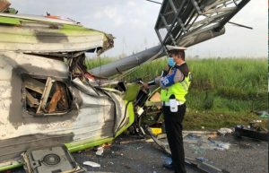 Update Terbaru, Hasil Olah TKP Kecelakaan Maut Tol Sumo