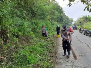 Bakti Keberhasilan Dilakukan Polisi Purwakarta Jelang Hari Bhayangkara ke-76