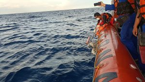 Basarnas Nias Evakuasi Jasad Nelayan Aceh Singkil Dari Pulau Onolimbu Besar