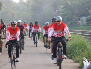 Gowes Gembira, Sambut Hari Bhayangkara ke-76 dan Sinergikan Semua Pihak di Purwakarta