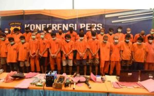 Polisi di Cirebon Berhasil Libas Geng Motor dan Pelaku Kejahatan, Puluhan Orang Ditangkap