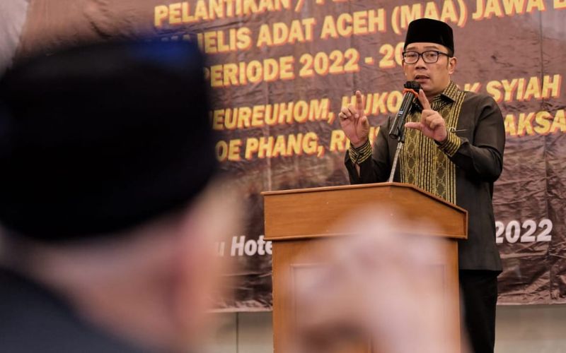 Ridwan Kamil Beberkan Hubungan Erat Jabar-Aceh, Singgung Makam Pahlawan Cut Nyak Dien di Sumedang