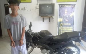 Dalih Antar Kekasih, Pria Asal Serdang Bedagai Gelapkan Motor Teman Sendiri