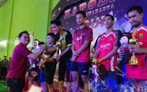 Turnamen Badminton Kapolres Cup 2022 Meriahkan HUT Bhayangkara Ke 76 di Purwakarta