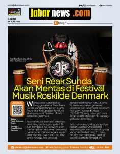 Seni Reak Sunda Akan Mentas di Festival Musik Roskilde Denmark
