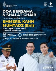 Pemkot Bandung Serukan Lakukan Shalat Gaib untuk Doakan Emmeril Khan Mumtadz, Setelah Shalat Jumat