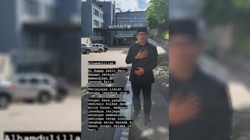 Kondisi Jenazah Eril Masih Utuh Ketika Ditemukan, Begini Penjelasan Ilmiahnya