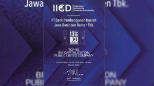 Bank BJB Raih Top 50 Emiten di 13th IICD Governance Award
