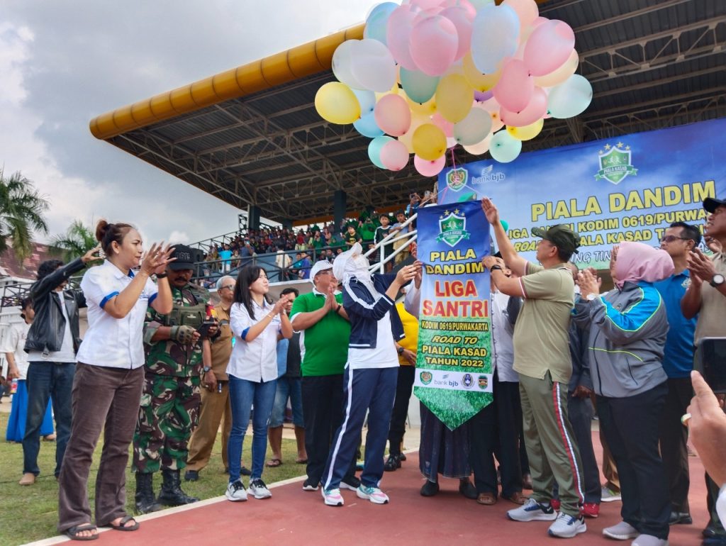 PCNU Purwakarta Dukung Liga Santri Kodim 0619
