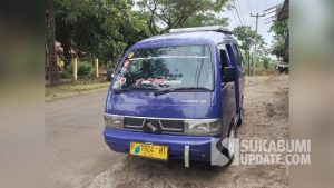 Angkot Terparkir di Pinggir Jalan Nasional Sukabumi-Bogor Raib Dicuri