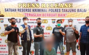 Pelaku Pembobol Rumah Wartawan di Tanjungbalai Ditembak Kakinya