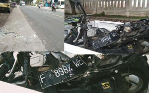 Adu Banteng Mobil VS Motor di Cianjur: Satu Orang Tewas