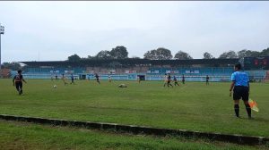 Waduh! Wasit Dikejar Pemain Sepakbola Warnai Pertandingan Piala Bupati Bogor